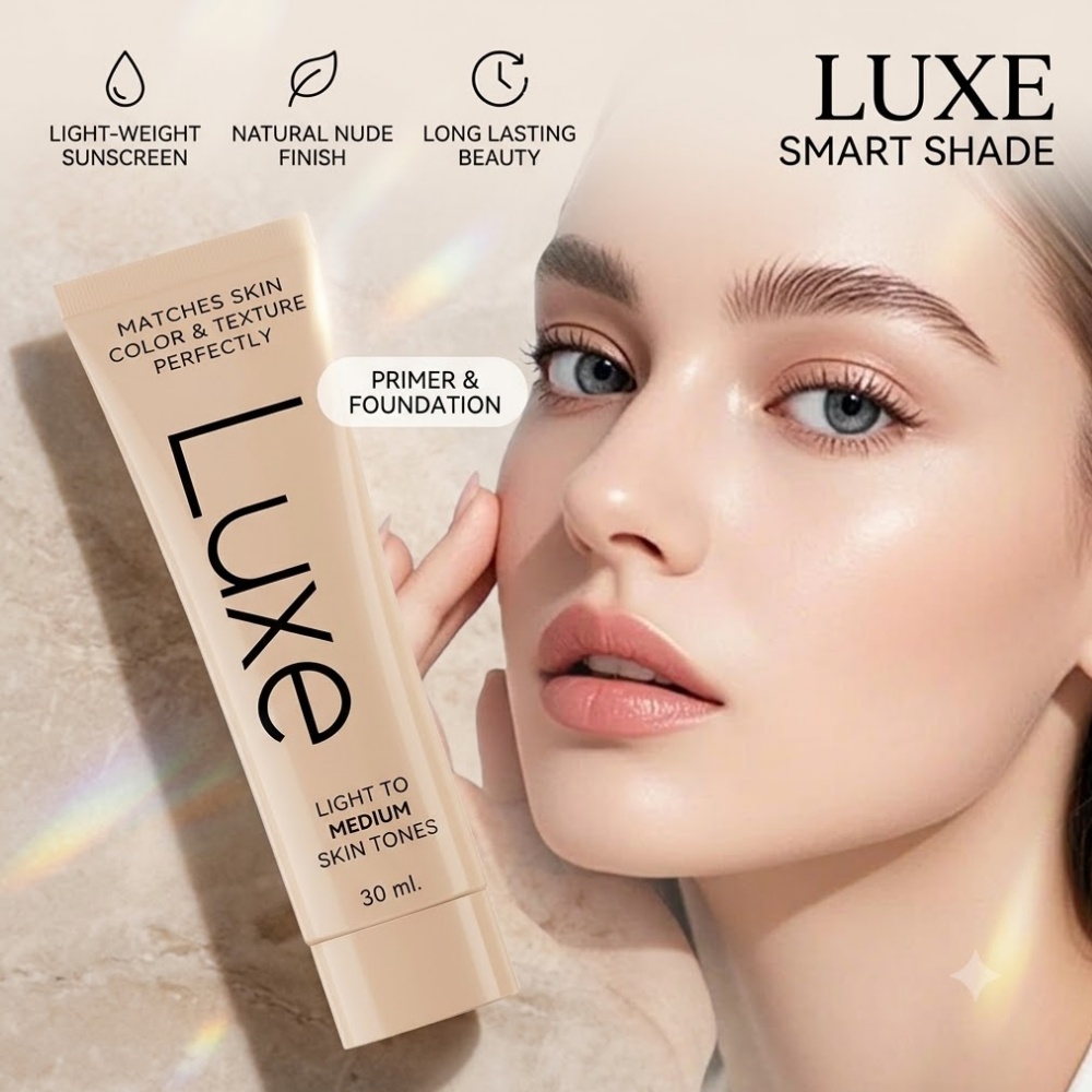 LUXE Smart Shade Adapting Liqu - đánh giá và giá Beauty Luxe Makeup