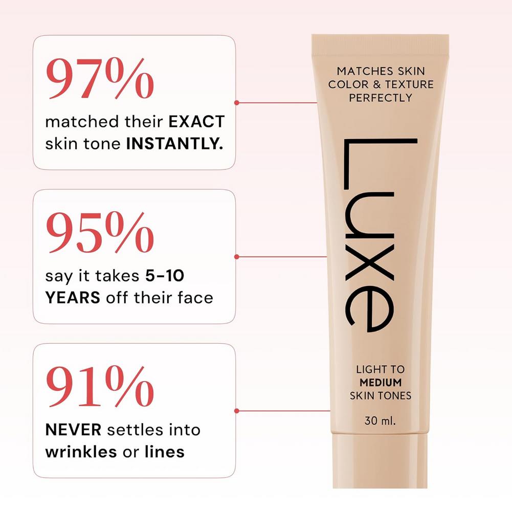 LUXE Smart Shade Adapting Liqu - đánh giá và giá Beauty Luxe Makeup