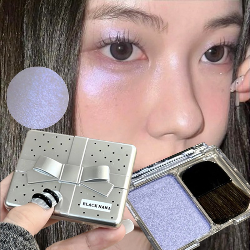 Punk Ice Purple Eyeshadow Face - đánh giá và giá Highlighter Bronzer Palette