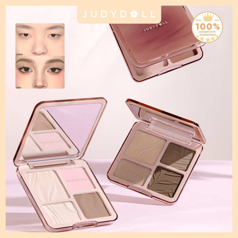 Judydoll Highlighter & Contour - đánh giá và giá Highlighter Bronzer Palette
