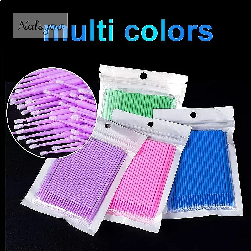 100Pcs Micro Cotton Swab Eyela - đánh giá và giá Beauty Makeup Remover