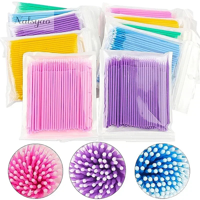 100Pcs Micro Cotton Swab Eyela - đánh giá và giá Beauty Makeup Remover