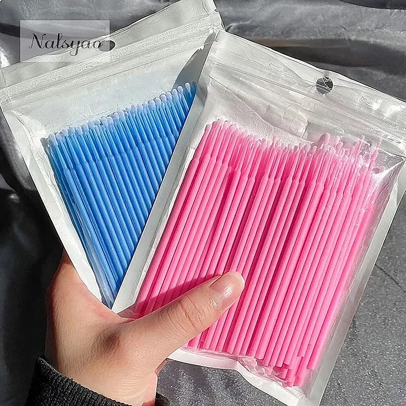100Pcs Micro Cotton Swab Eyela - đánh giá và giá Beauty Makeup Remover