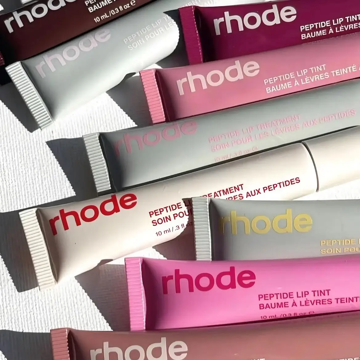 Rhode Skin Spring Lip Gloss Li - đánh giá và giá Huda Beauty Makeup Mini Kit