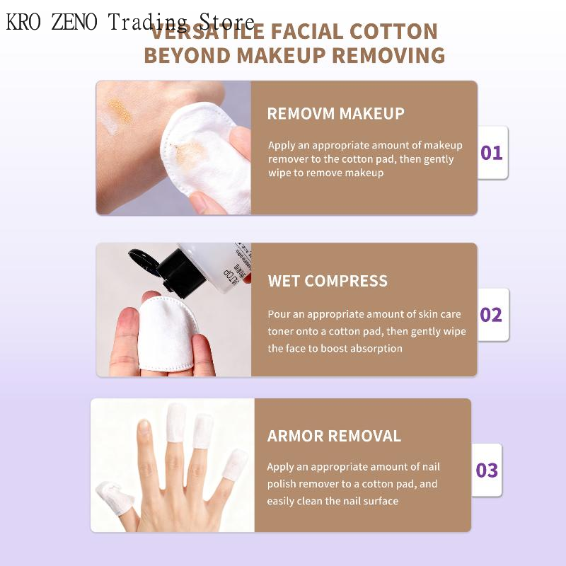 Disposable Makeup Cotton Pad 1 - đánh giá và giá Beauty Makeup Remover