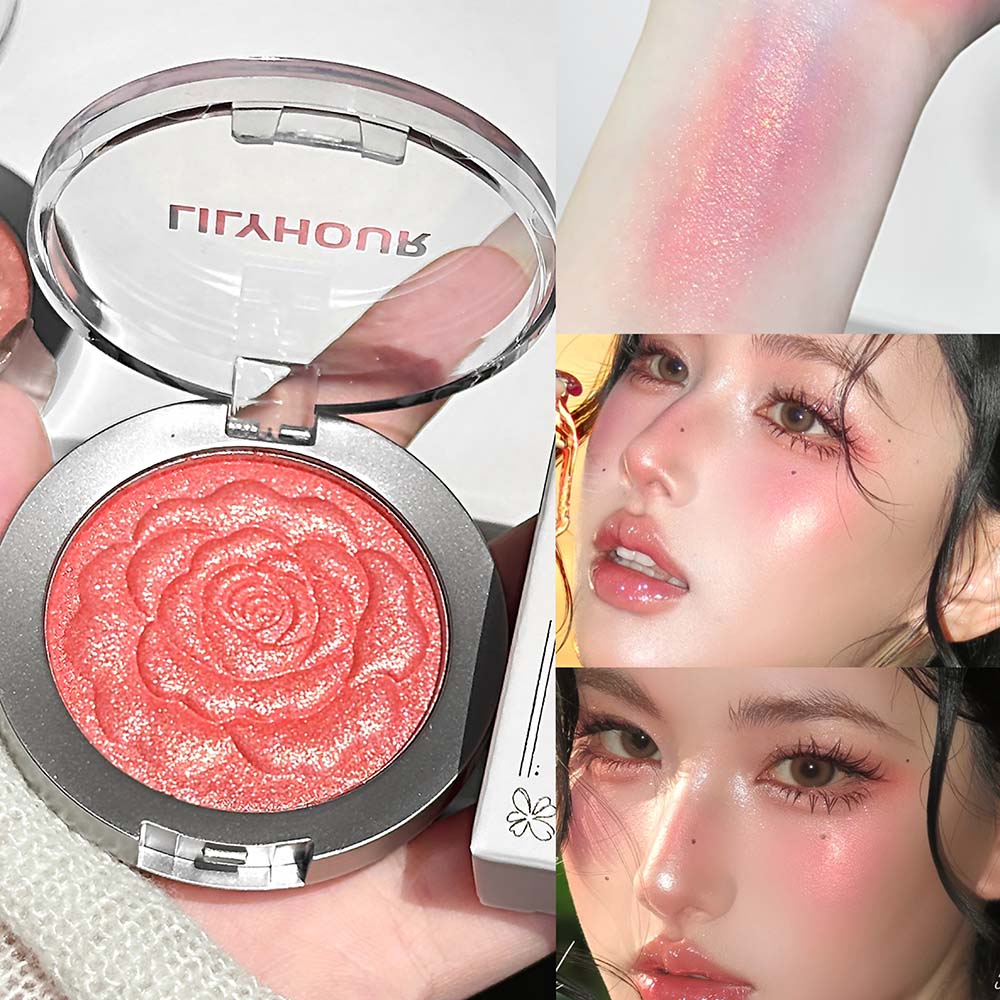 LILYHOUR Shimmer Multi-Use Fac - đánh giá và giá Highlighter Bronzer Palette