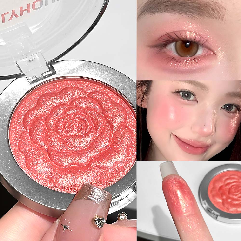 LILYHOUR Shimmer Multi-Use Fac - đánh giá và giá Highlighter Bronzer Palette