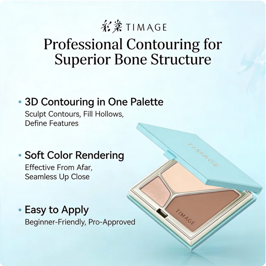 TIMAGE Chủ Mờ Cao Cấp Bột Bảng - đánh giá và giá Highlighter Bronzer Palette
