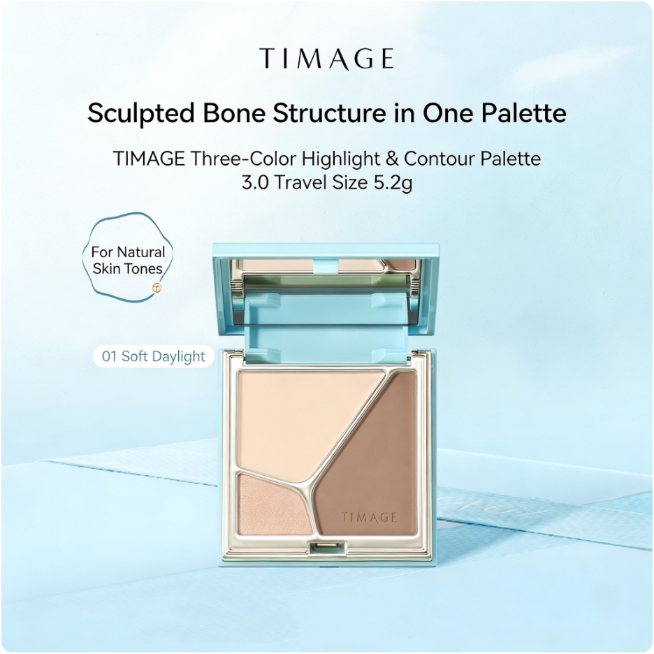 TIMAGE Chủ Mờ Cao Cấp Bột Bảng - đánh giá và giá Highlighter Bronzer Palette