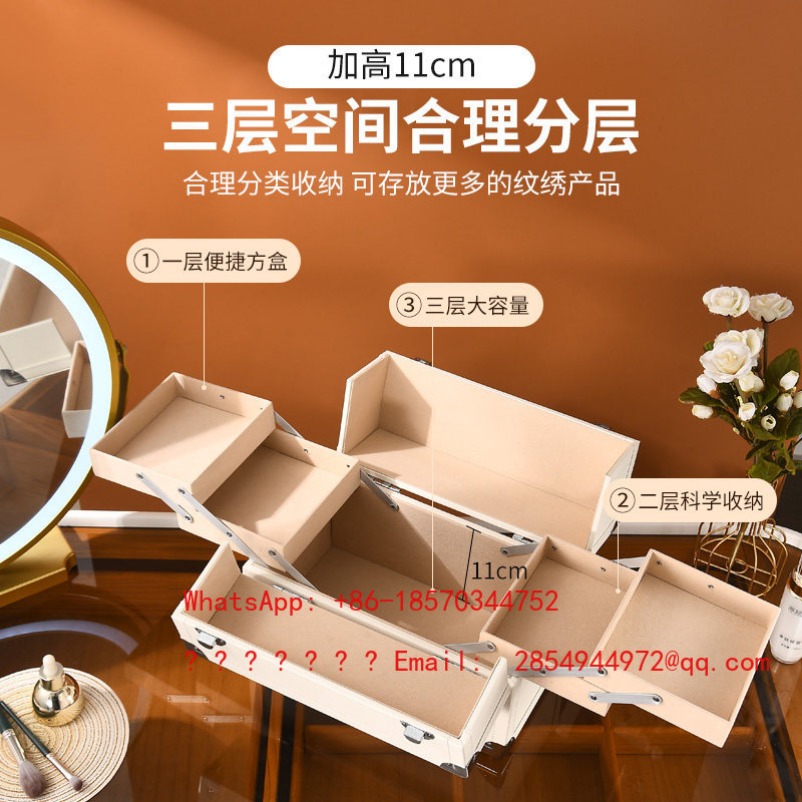 Tattoo Toolbox Large Capacity  - đánh giá và giá Beauty Makeup Bridal