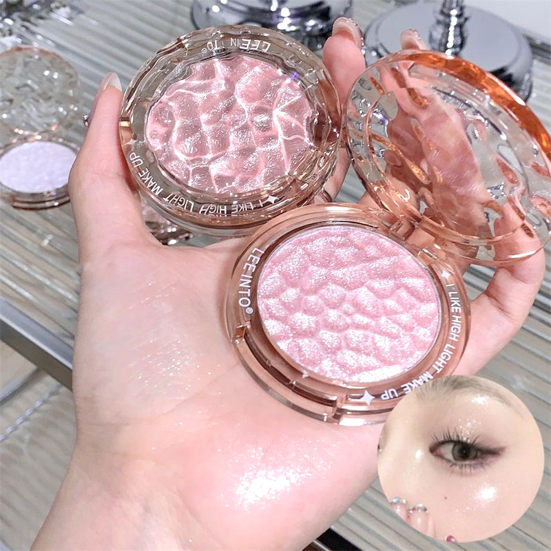 High gloss powder gloss glitte - đánh giá và giá Highlighter Bronzer Palette