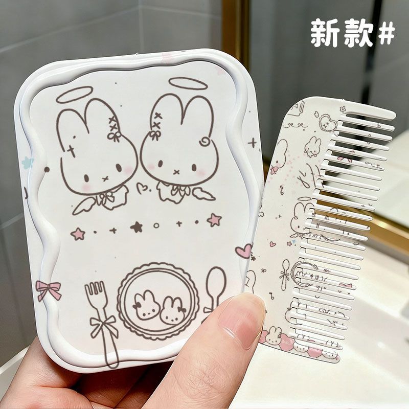 Cute Cartoon Miffy Dual Sided  - đánh giá và giá Beauty Makeup Edit