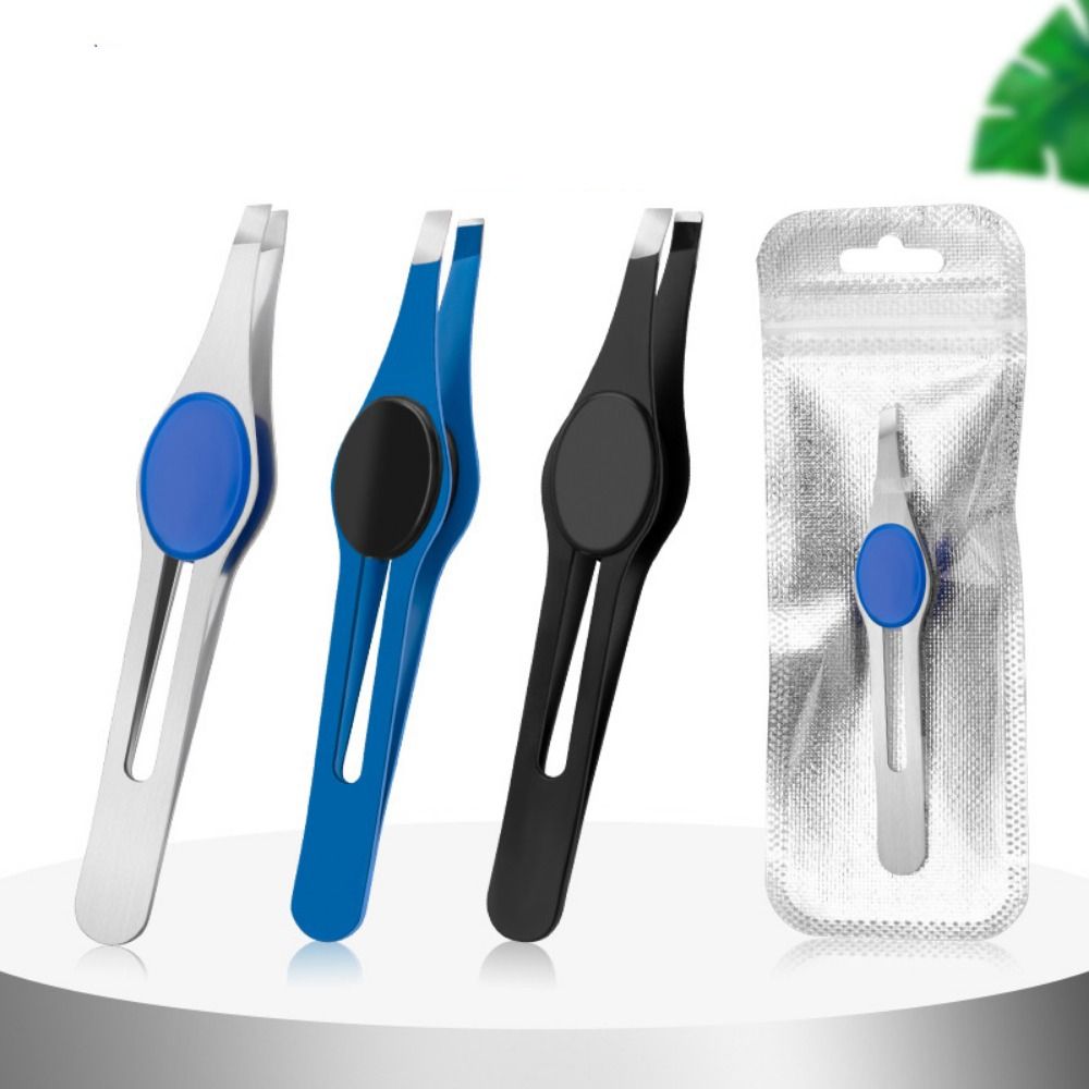 Stainless Steel Eyebrow Tweeze - đánh giá và giá Beauty Makeup Remover
