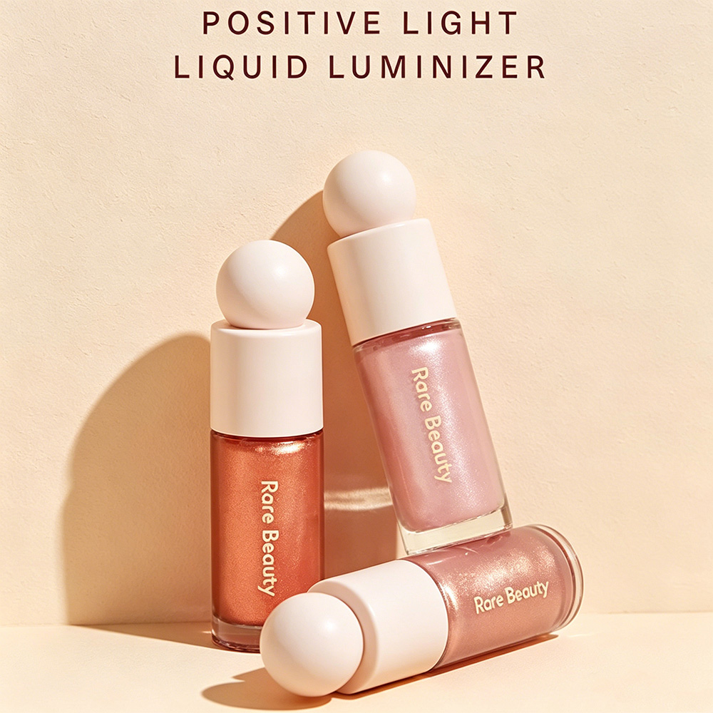 Rare Beauty Light Silky Highli - đánh giá và giá Huda Beauty Makeup Mini Kit