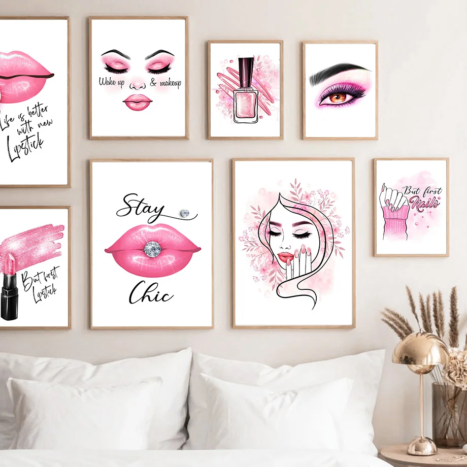 Trendy Makeup Nail Polish Lips - đánh giá và giá J Beauty Makeup