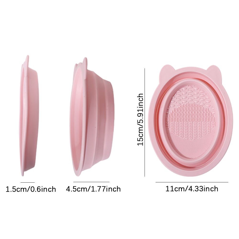 Collapsible Silicone Makeup Br - đánh giá và giá Beauty Makeup Wholesale