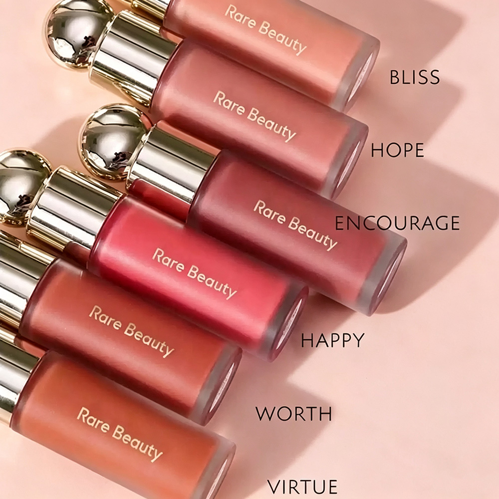 Rare Beauty Mild Touch Velvet  - đánh giá và giá Huda Beauty Makeup Mini Kit