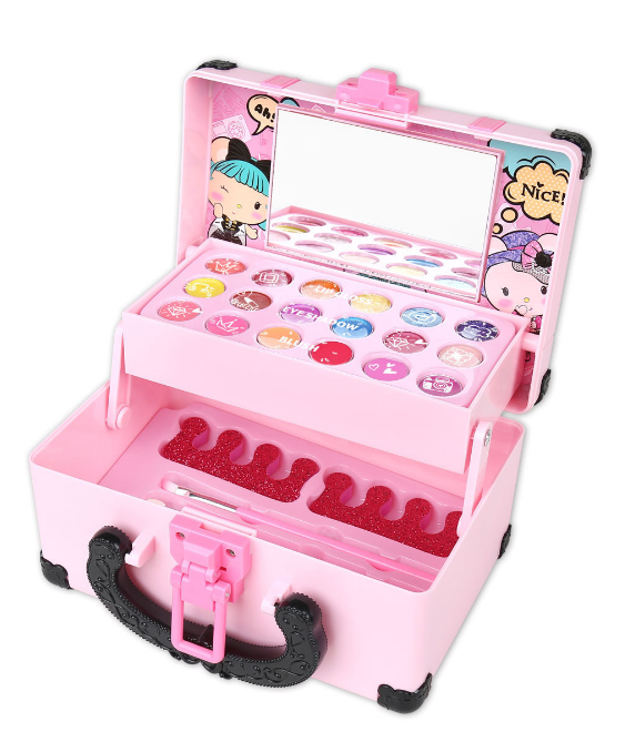 Girls Pretend Play Makeup Toy  - đánh giá và giá Beauty Makeup Set For Kids