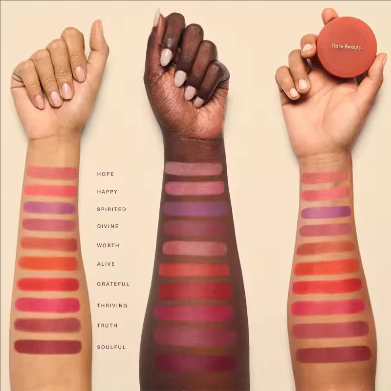 Rare Beauty Soft Pinch Matte B - đánh giá và giá Huda Beauty Makeup Mini Kit