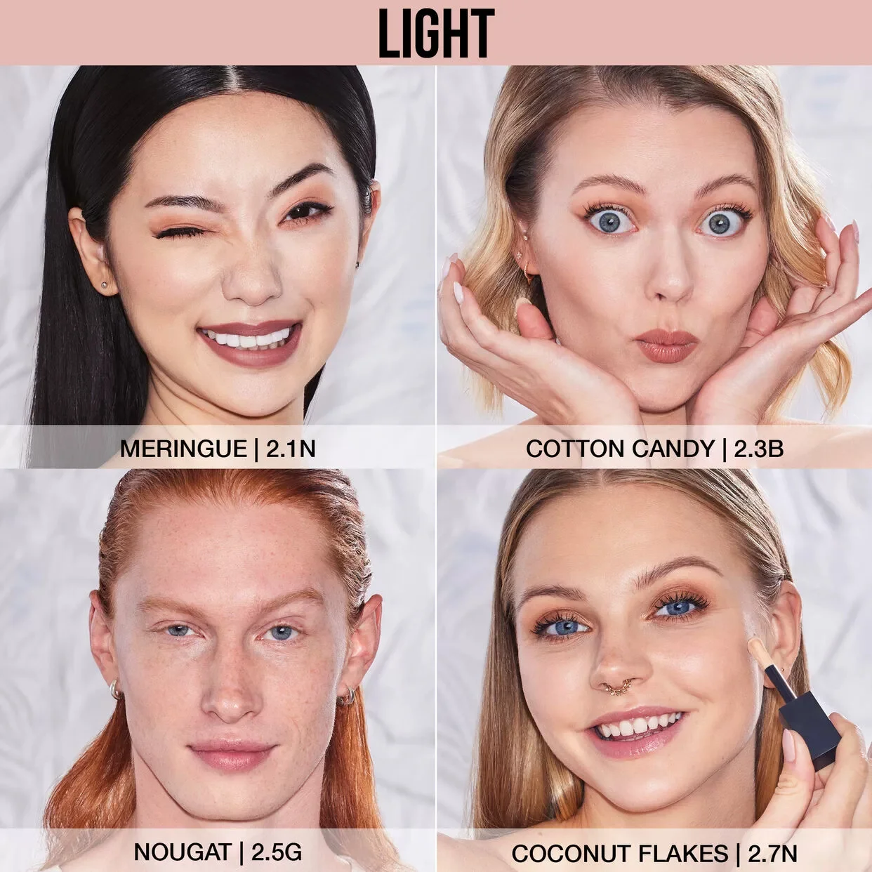 Huda Beauty Face Eye Concealer - đánh giá và giá Huda Beauty Makeup Mini Kit
