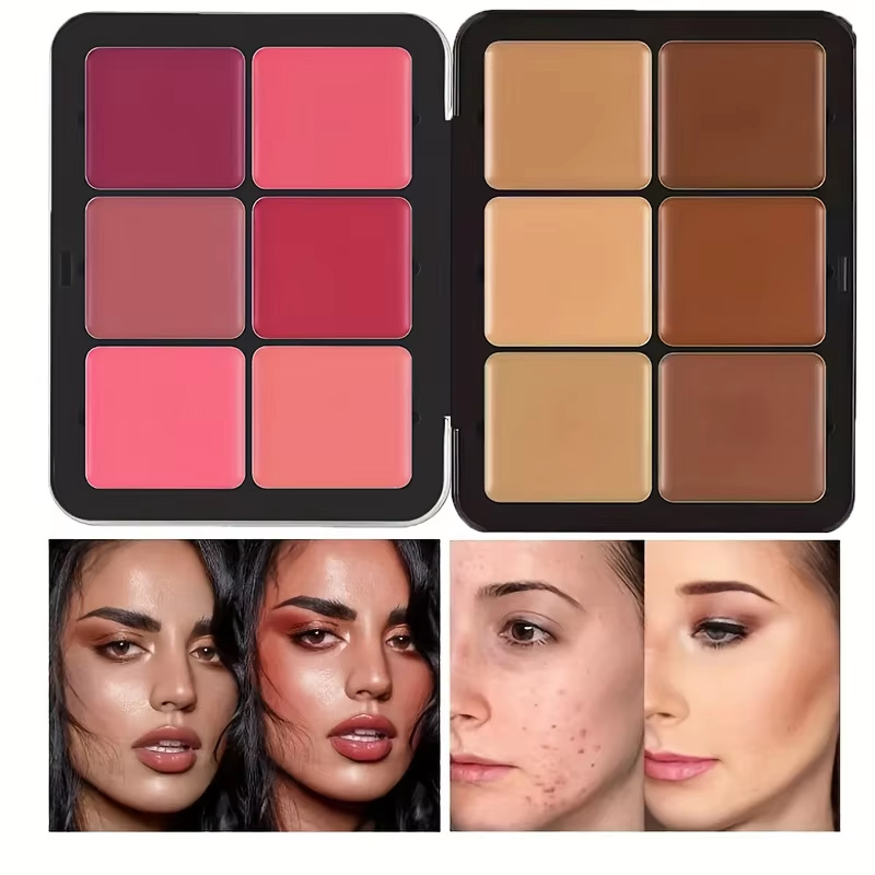 12-Color Concealer and Blush P - đánh giá và giá Huda Beauty Makeup Mini Kit