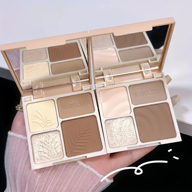 Four Colors Highlighting & Con - đánh giá và giá Highlighter Bronzer Palette