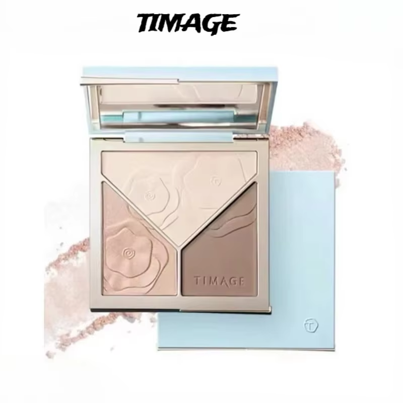 TIMAGE Contouring Palette Upgr - đánh giá và giá Highlighter Bronzer Palette